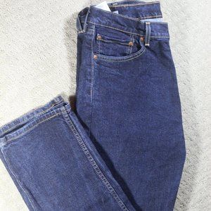 Levi's 505 Size 38x32 Dark Blue Wash Jeans EUC - Like New
